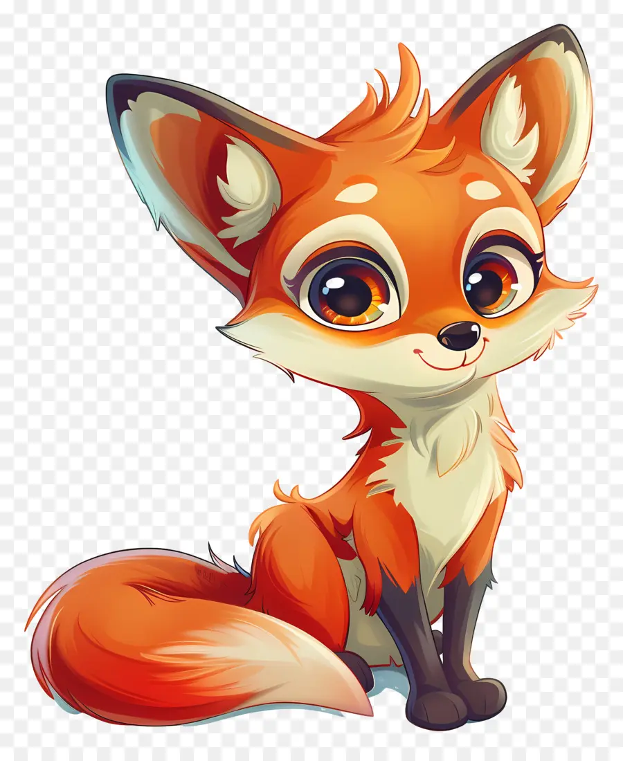 Adorable Renard，Renard Rouge PNG