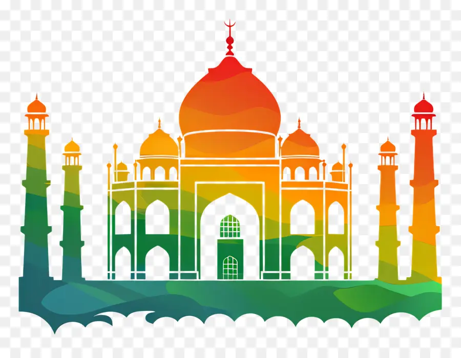 Indien，Taj Mahal PNG