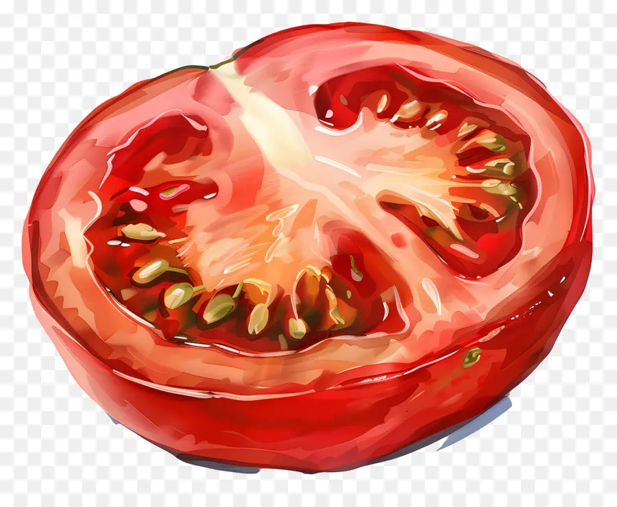 Tranche De Tomate，Tomate PNG