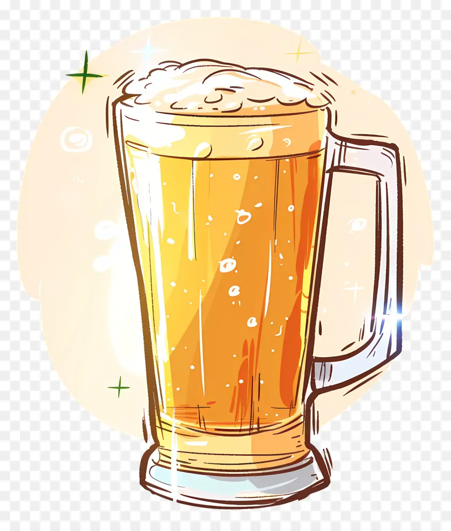 Doodle Bière，La Bière PNG