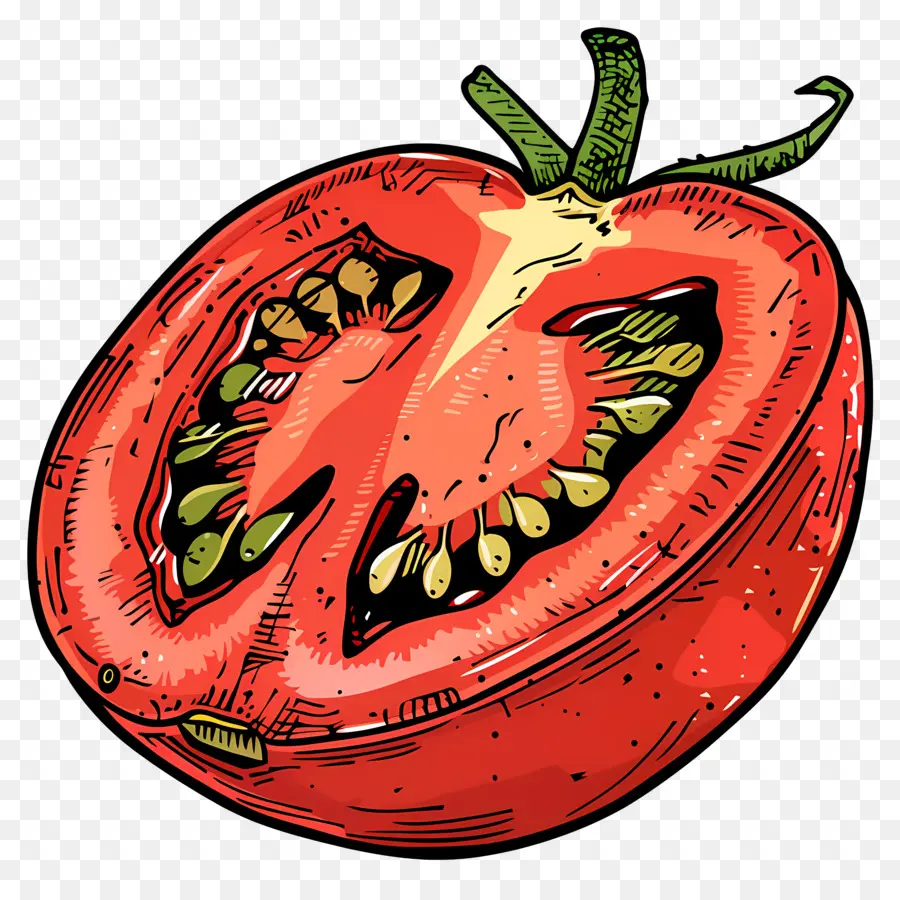 Tranche De Tomate，Tomate PNG