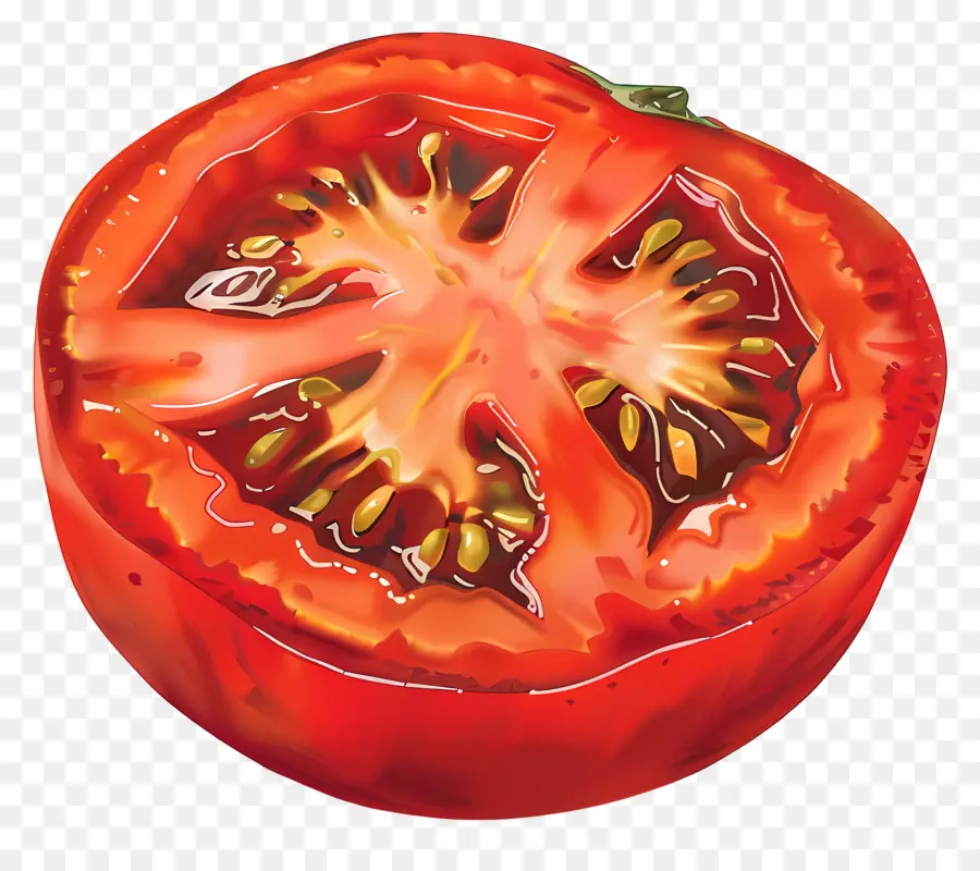 Tranche De Tomate，Tomate PNG