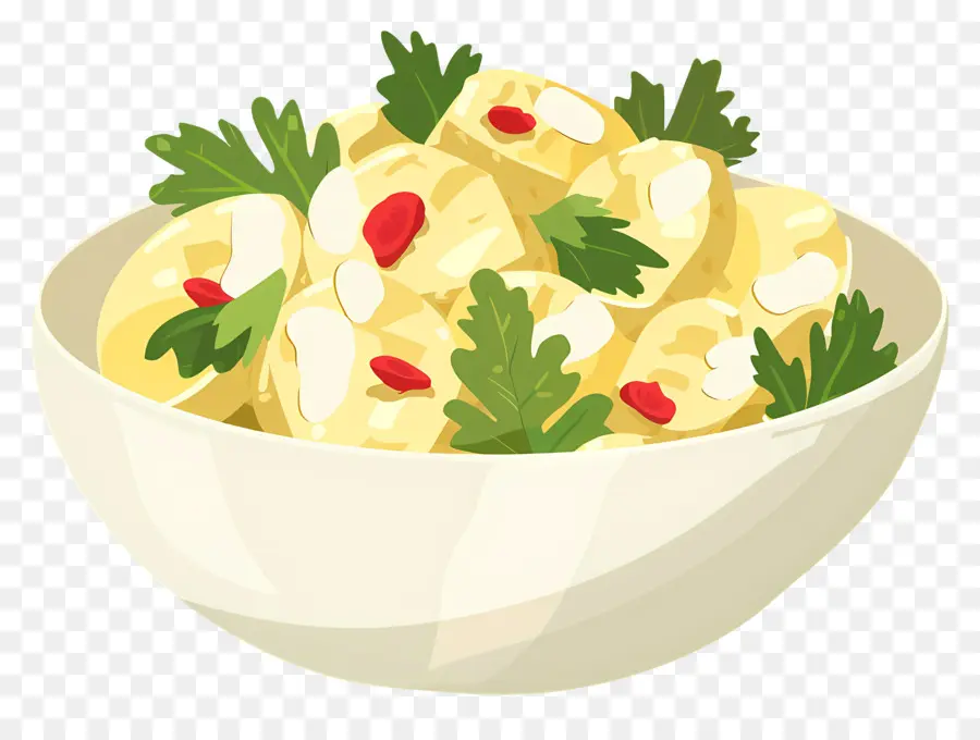 Salade De Pommes De Terre，Bol PNG