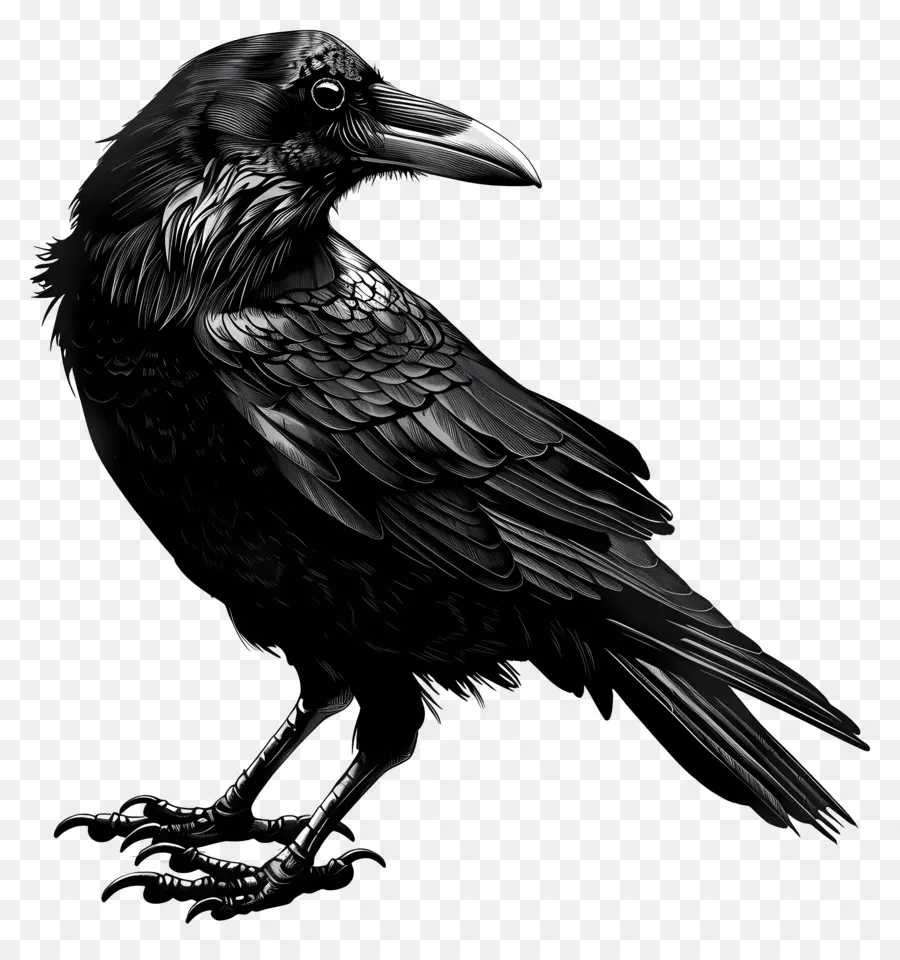 Corbeau，Corbeau Noir PNG