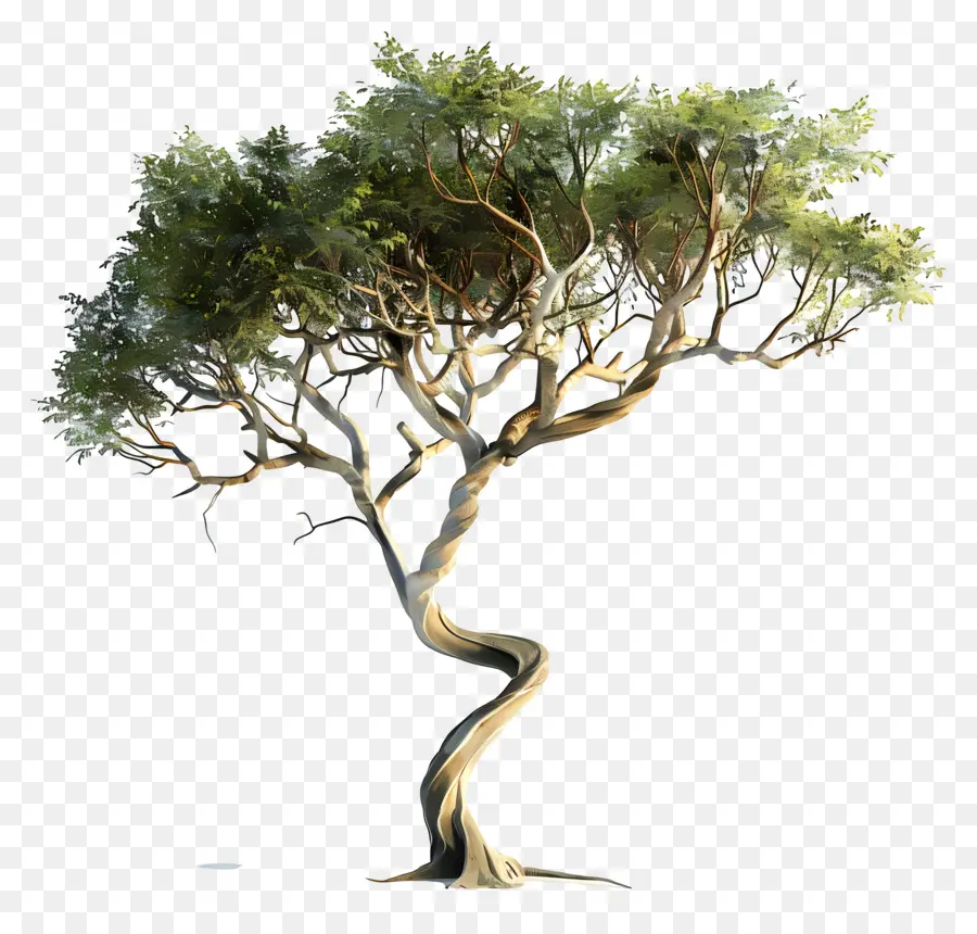 Acacia 3d，Arbre PNG