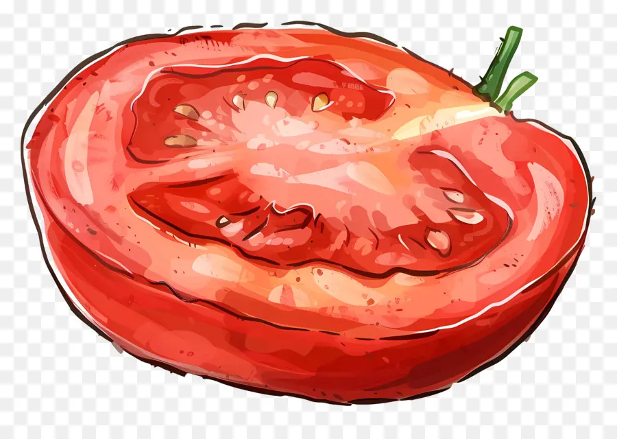 Tranche De Tomate，Tomate PNG