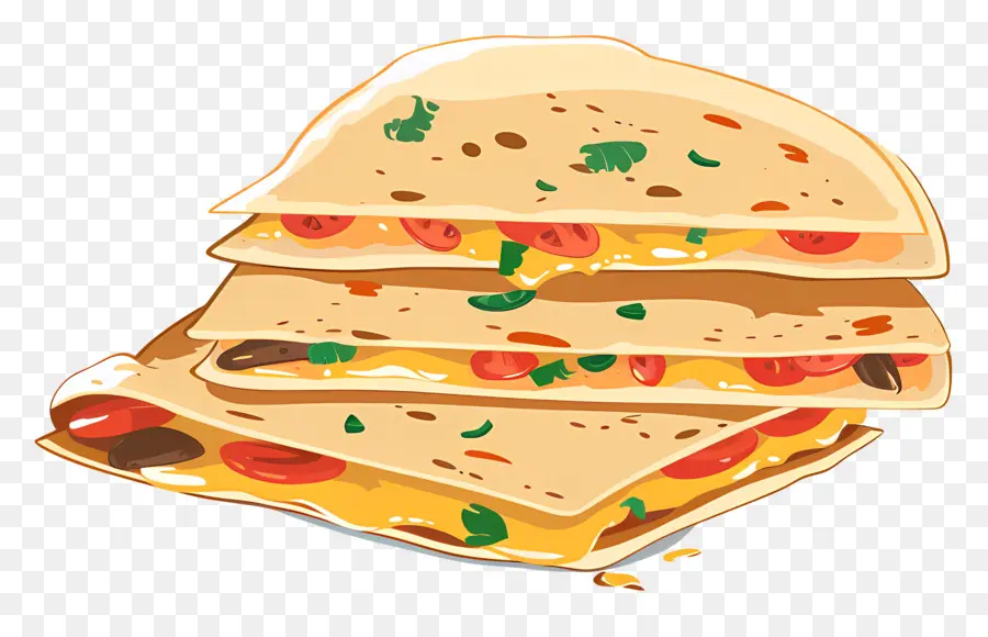 Quesadilla，Fromage Quesadilla PNG