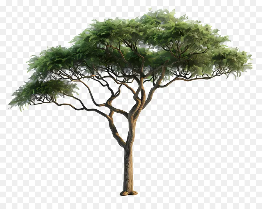 Acacia 3d，Arbre PNG