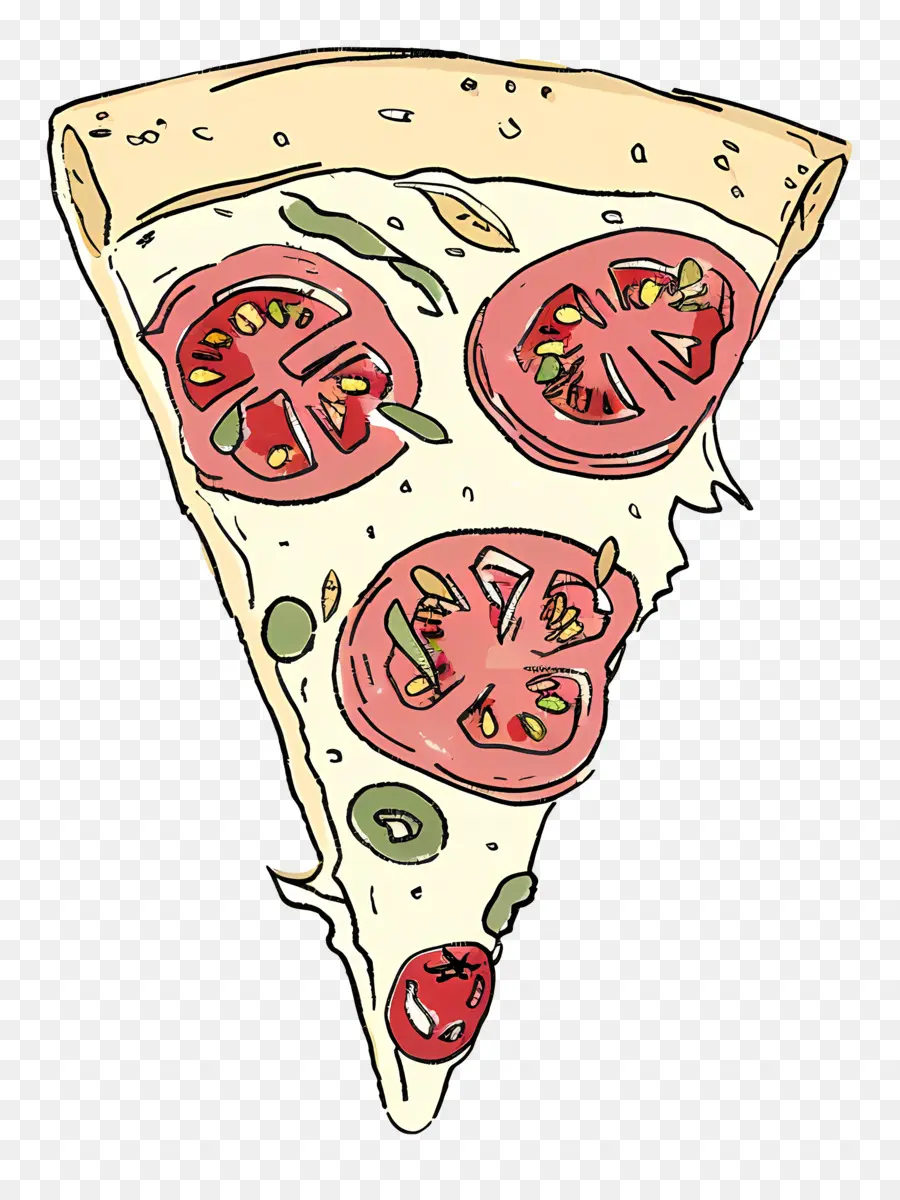 Pizza Doodle，Pizza PNG