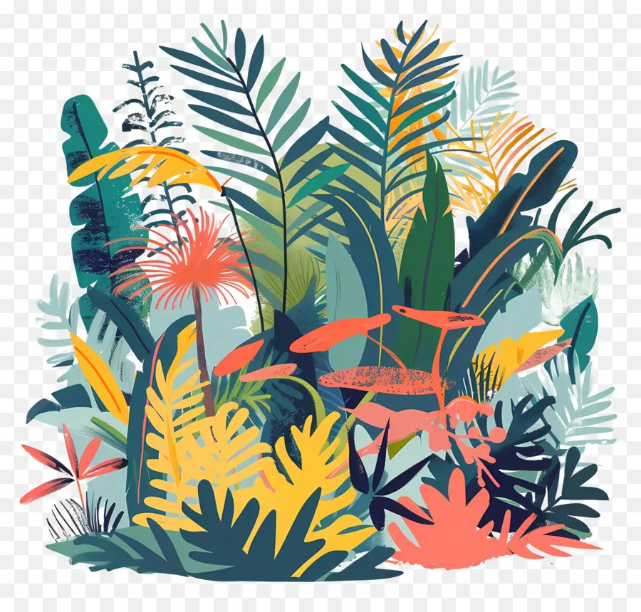 Jungle，Paysage Tropical PNG