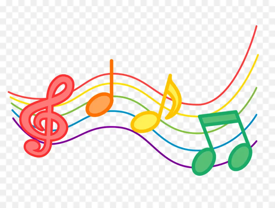 Les Notes De Musique，Musique PNG