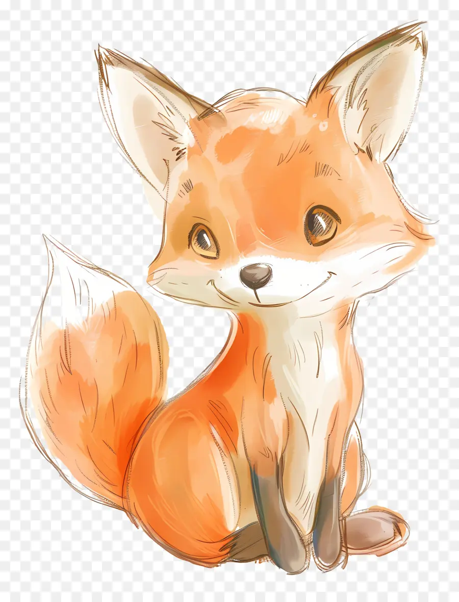 Adorable Renard，Fox PNG