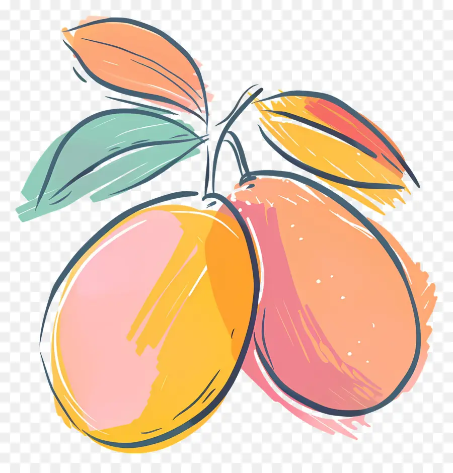 Doodle Mangue，La Mangue PNG