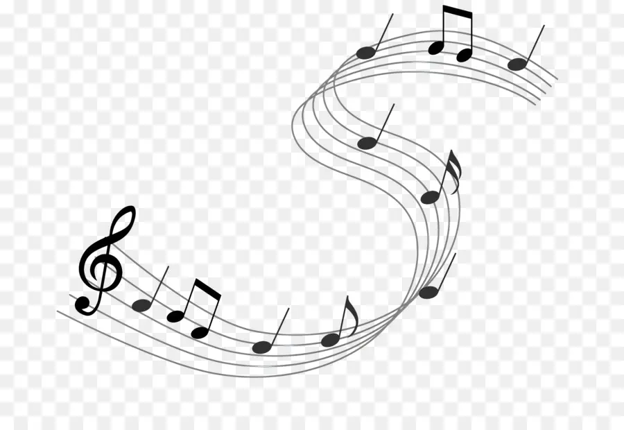 Les Notes De Musique，Musique PNG