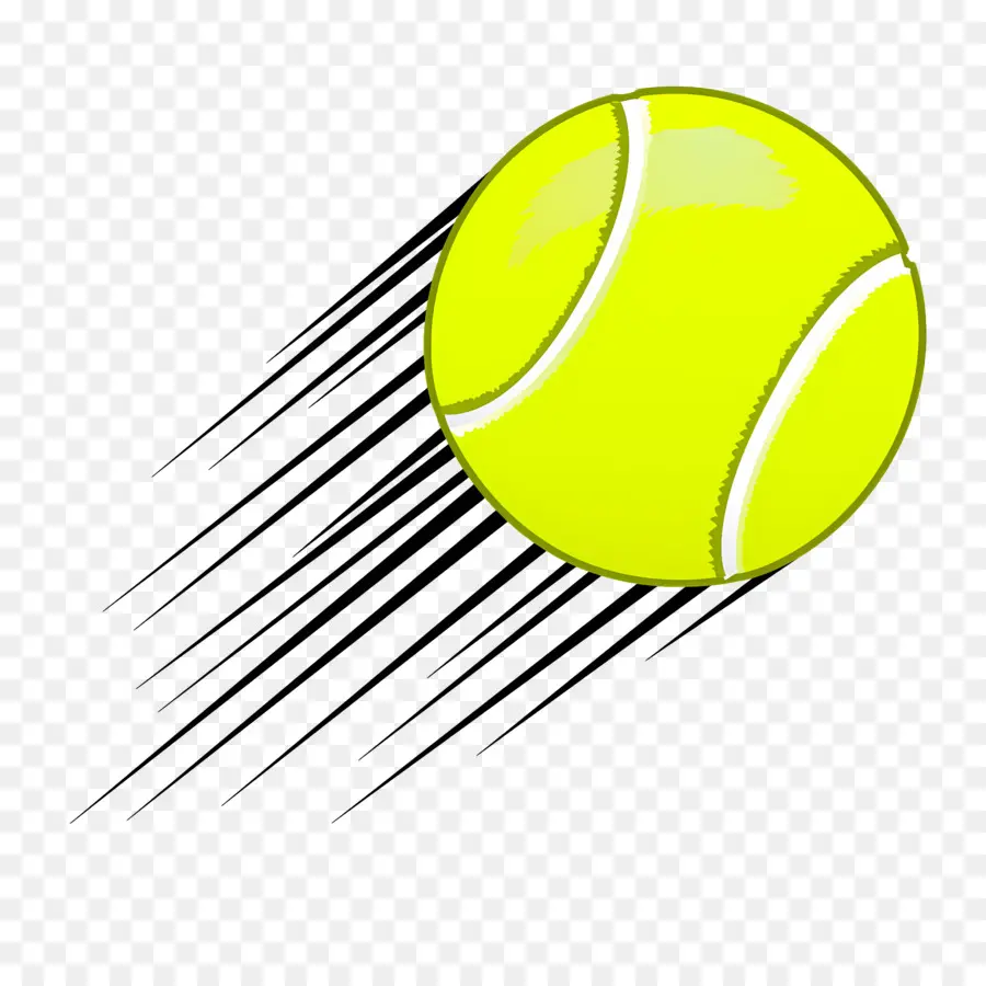 Balle De Tennis，Jaune PNG