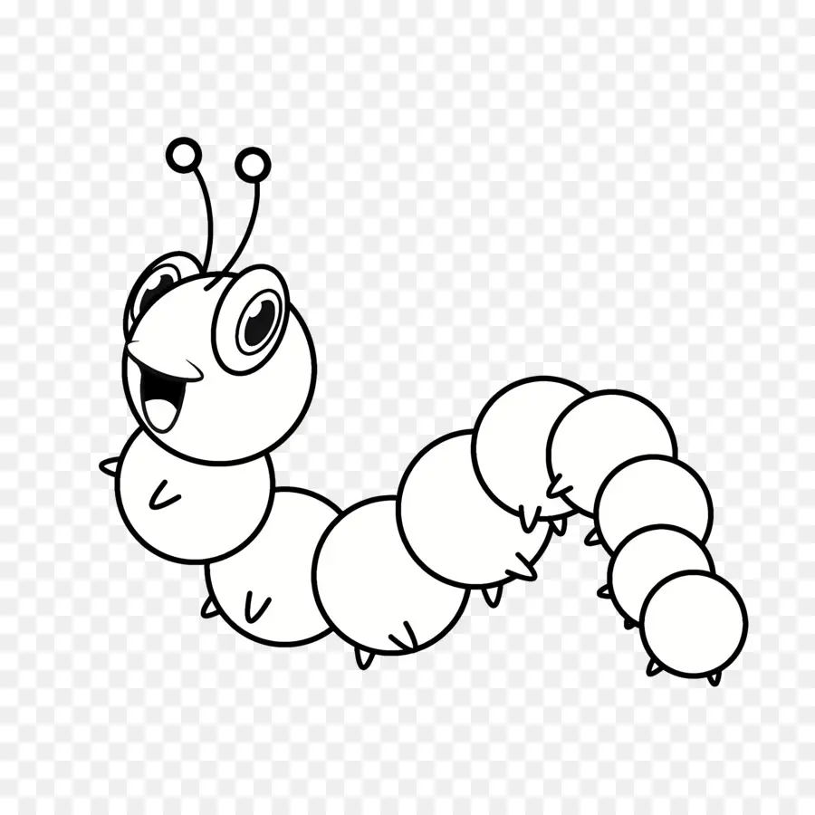 Dessin Animé Caterpillar，Personnage De Dessin Animé PNG