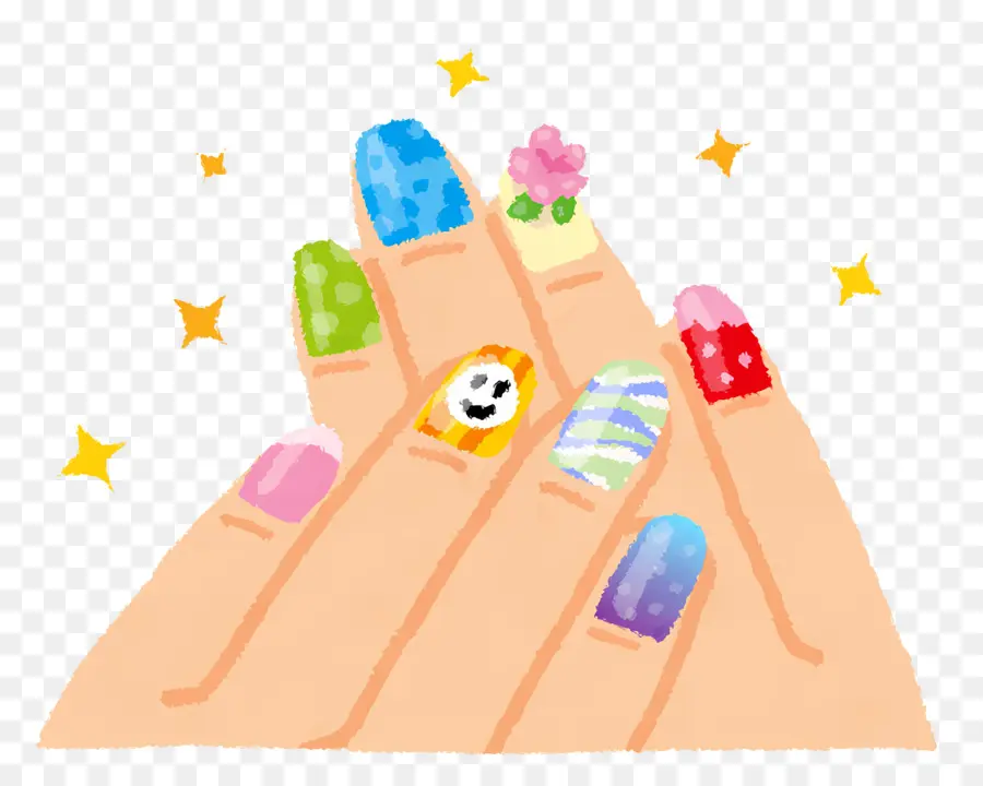 La Main，Nail Art PNG