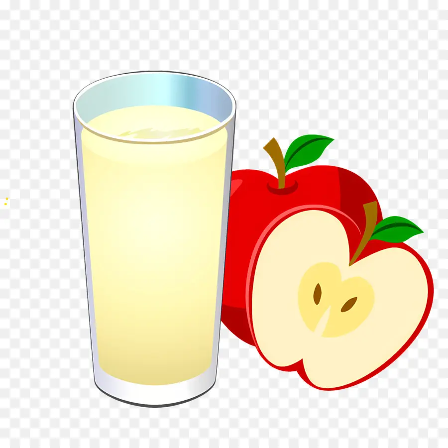 Jus De Fruits，Jus De Pomme PNG