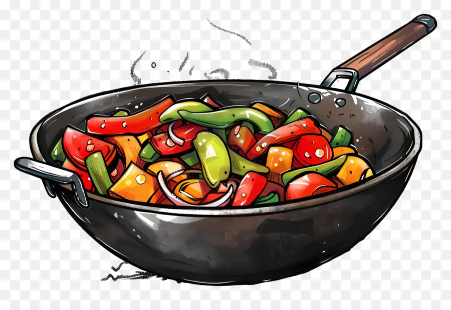 Wok，Sauté De PNG