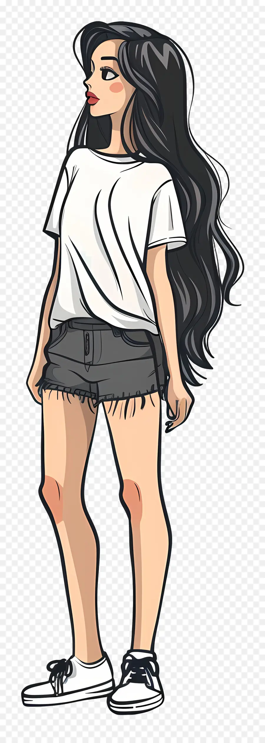 Les Filles De La Mode，Personnage De Dessin Animé PNG