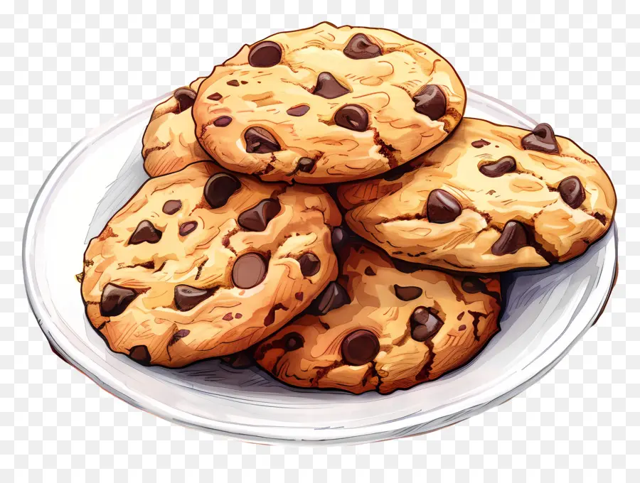 Cookies，Pépite De Chocolat PNG