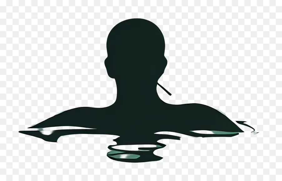 Bâton De Natation，La Noyade PNG