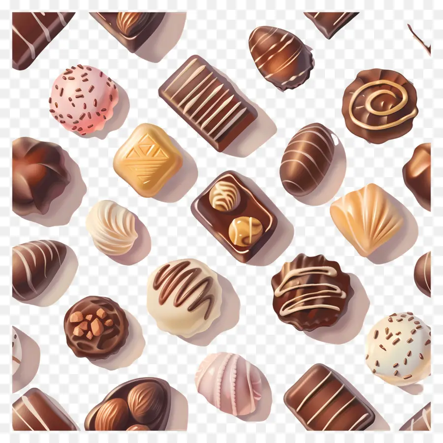 Bonbons Au Chocolat，Friandises Au Chocolat PNG