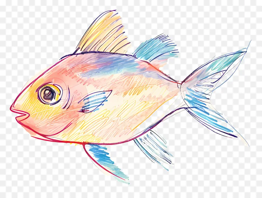 Les Poissons，Dessin Animé De Poissons PNG