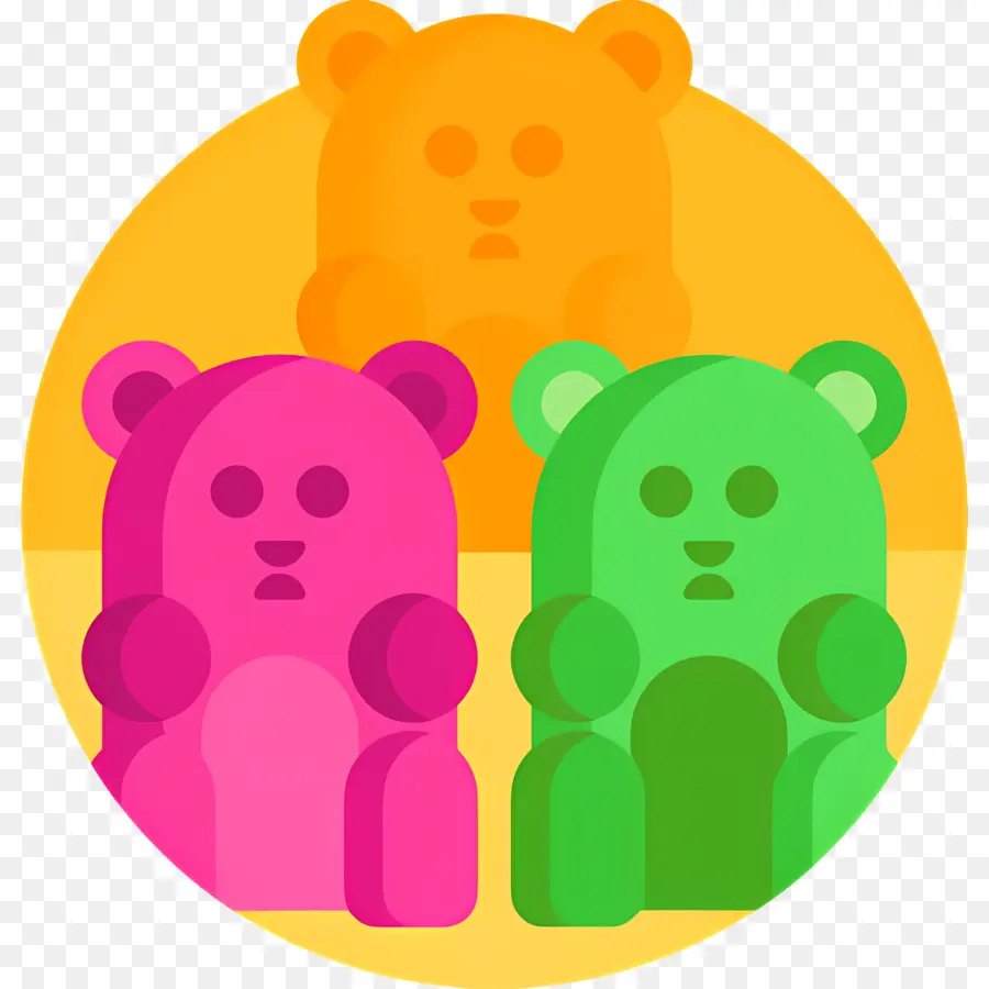 Ours Gommeux，Ours En Peluche PNG