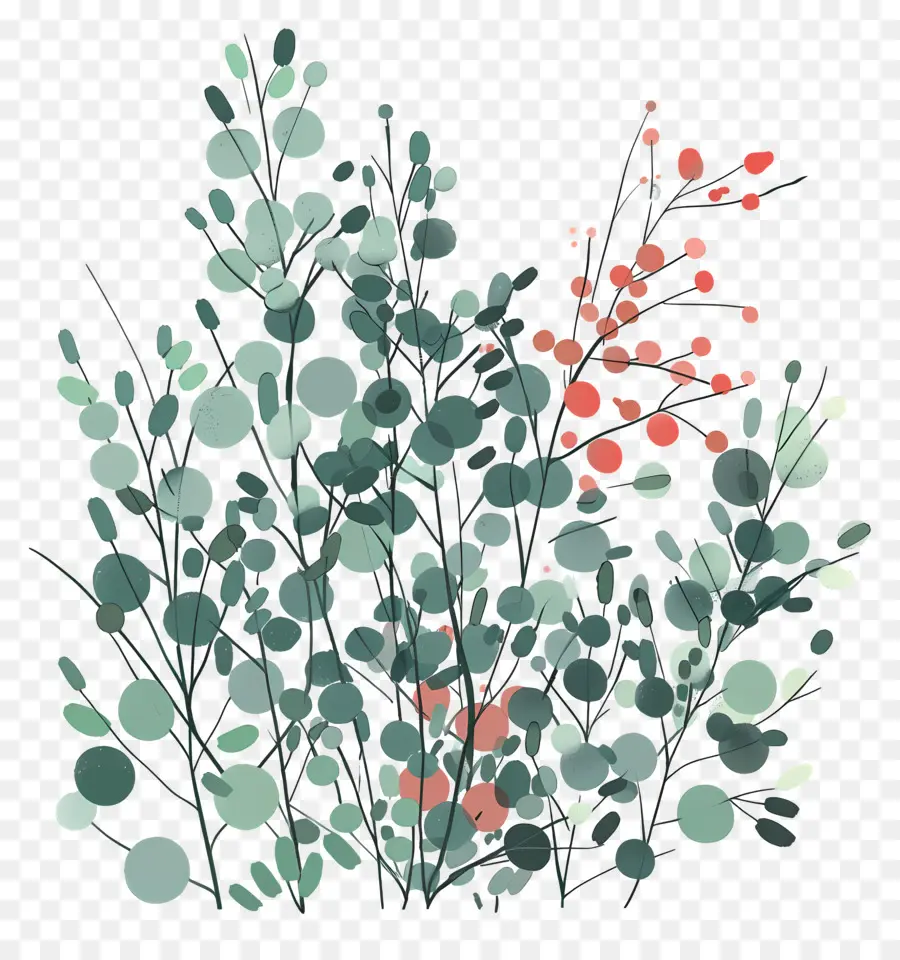 Arbuste De Jardin，Bouquet PNG