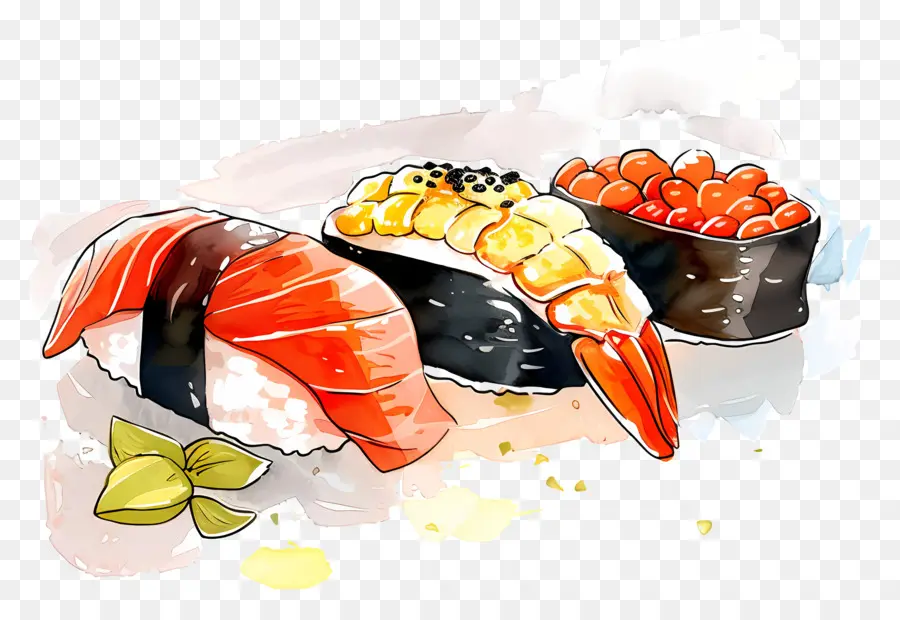 Sushi，Saumon PNG