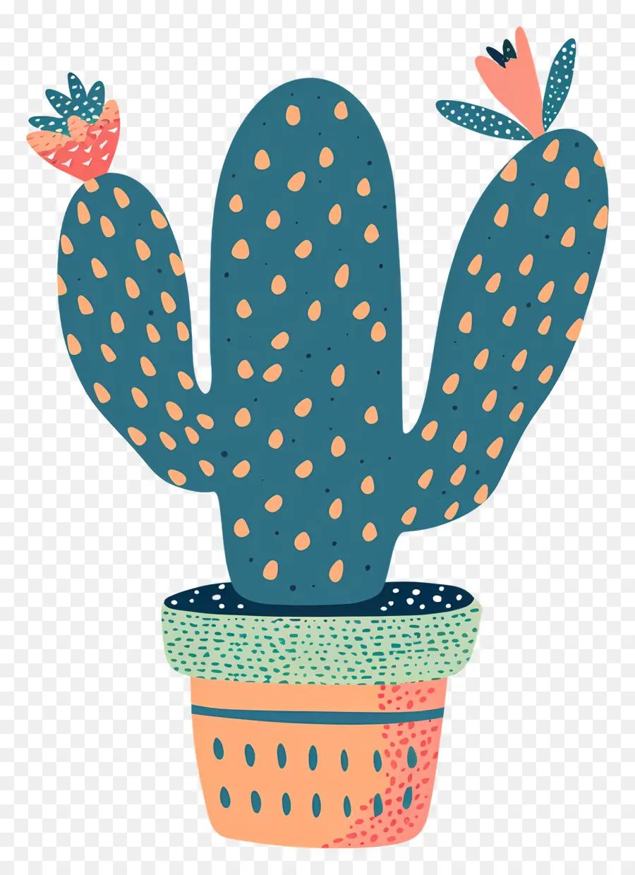 Pot De Cactus，Cactus PNG