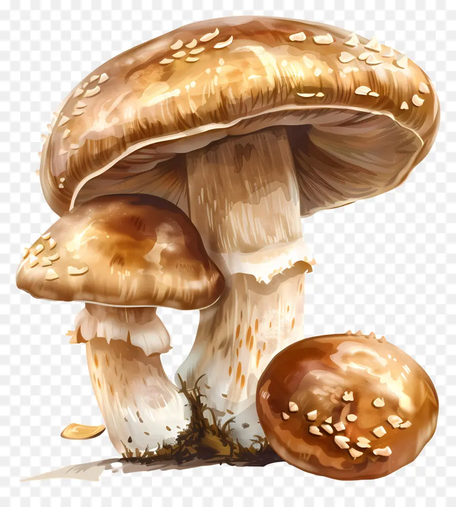 Champignons Porcins，Champignons Géants PNG