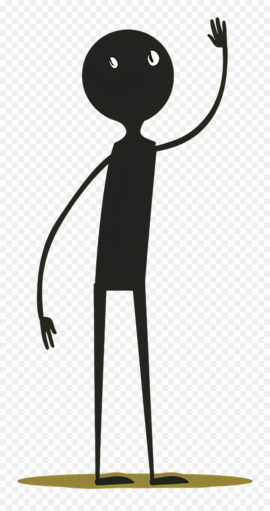 Stick Figure Agiter，Figure De Bâton PNG