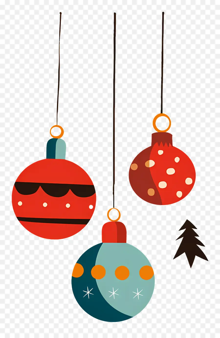 Boules De Noël，Ornements PNG