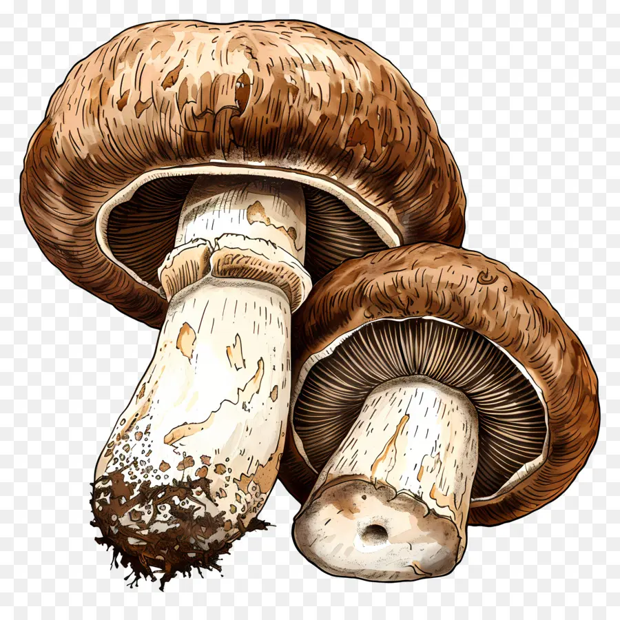 Champignons Porcins，Champignons PNG