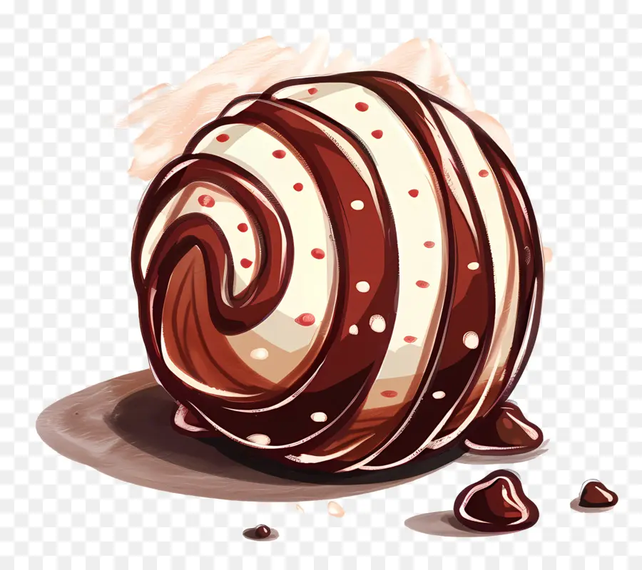 Bonbons Au Chocolat，Truffe Au Chocolat PNG