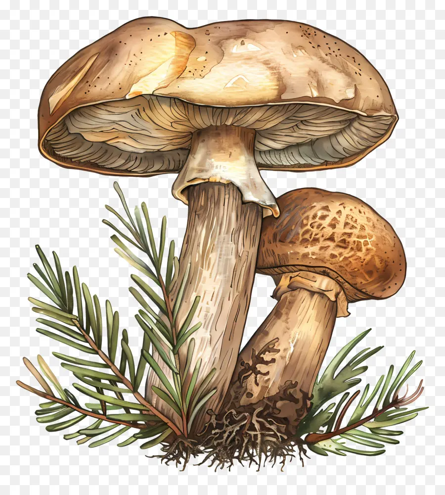 Champignons Porcins，Champignons PNG