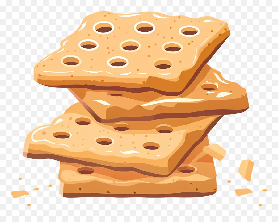 Biscuit Cracker，Craquelins PNG