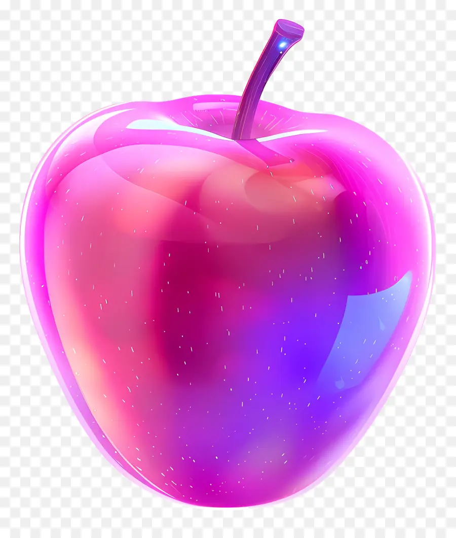 Pomme Néon，Pomme Rouge PNG