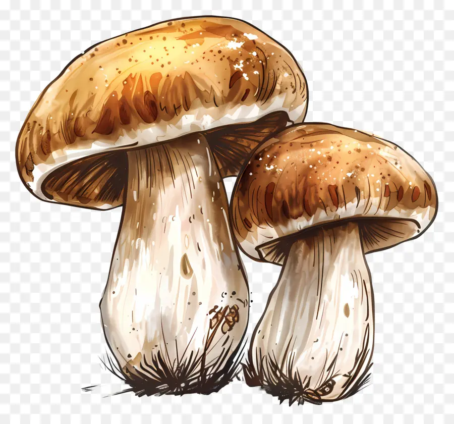 Champignons Porcins，Champignons PNG