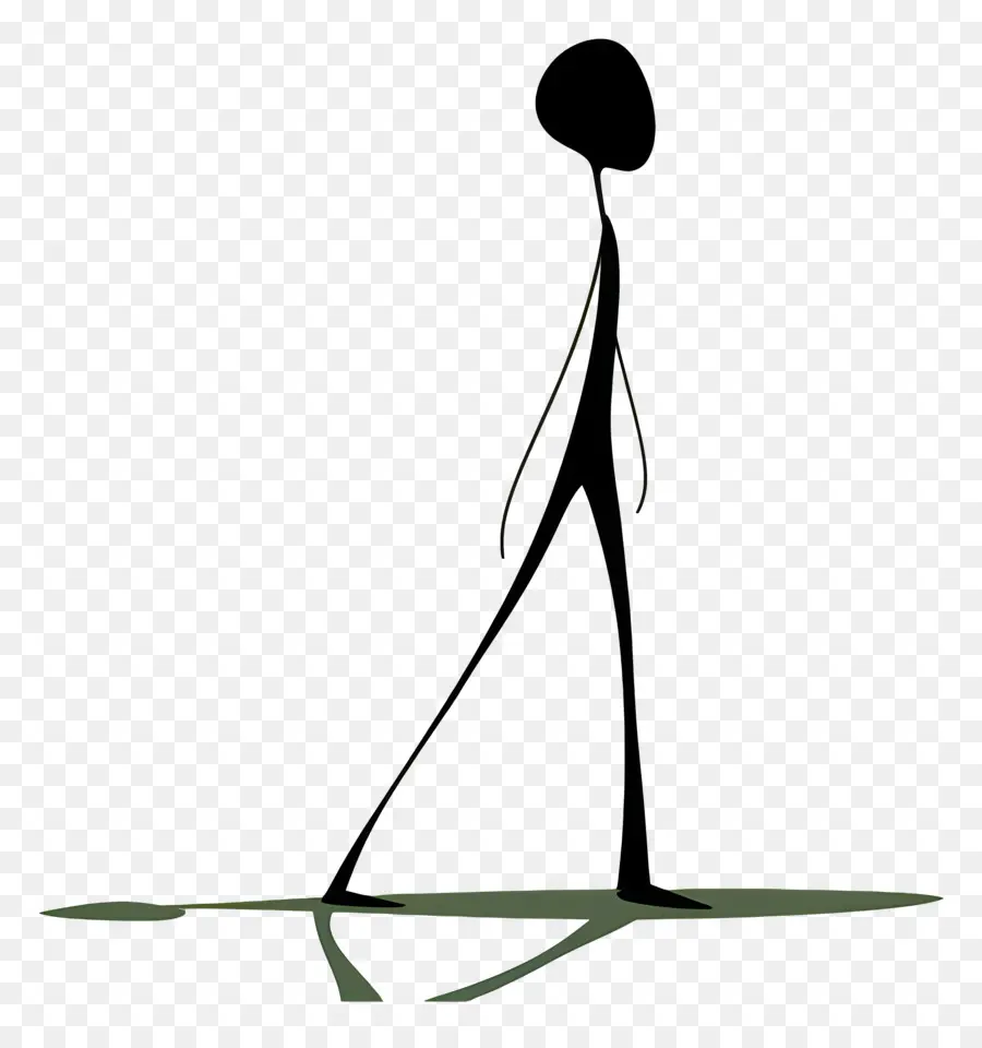 Stick Figure Walking，Yoga PNG