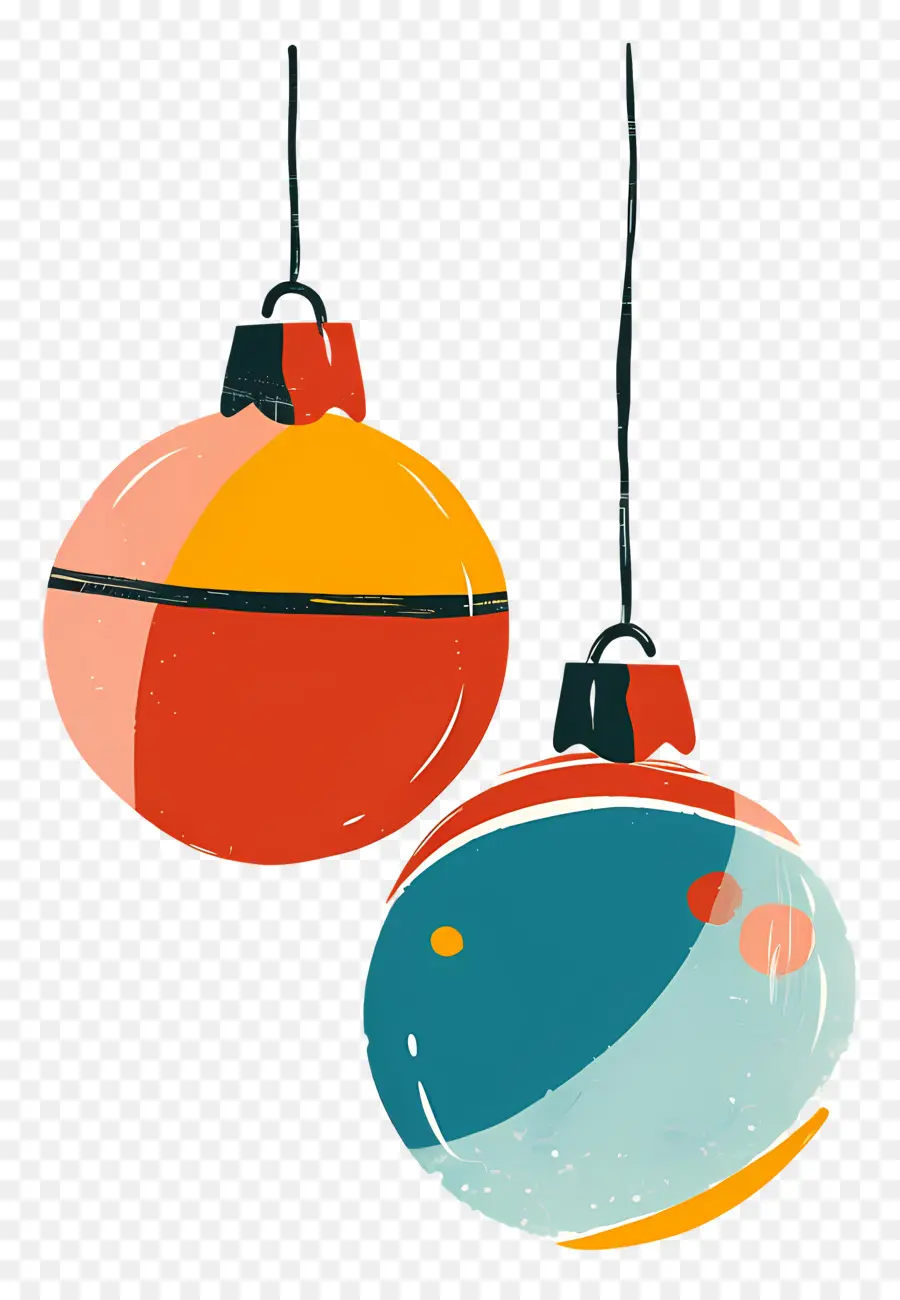 Boules De Noël，Des Décorations De Noël PNG