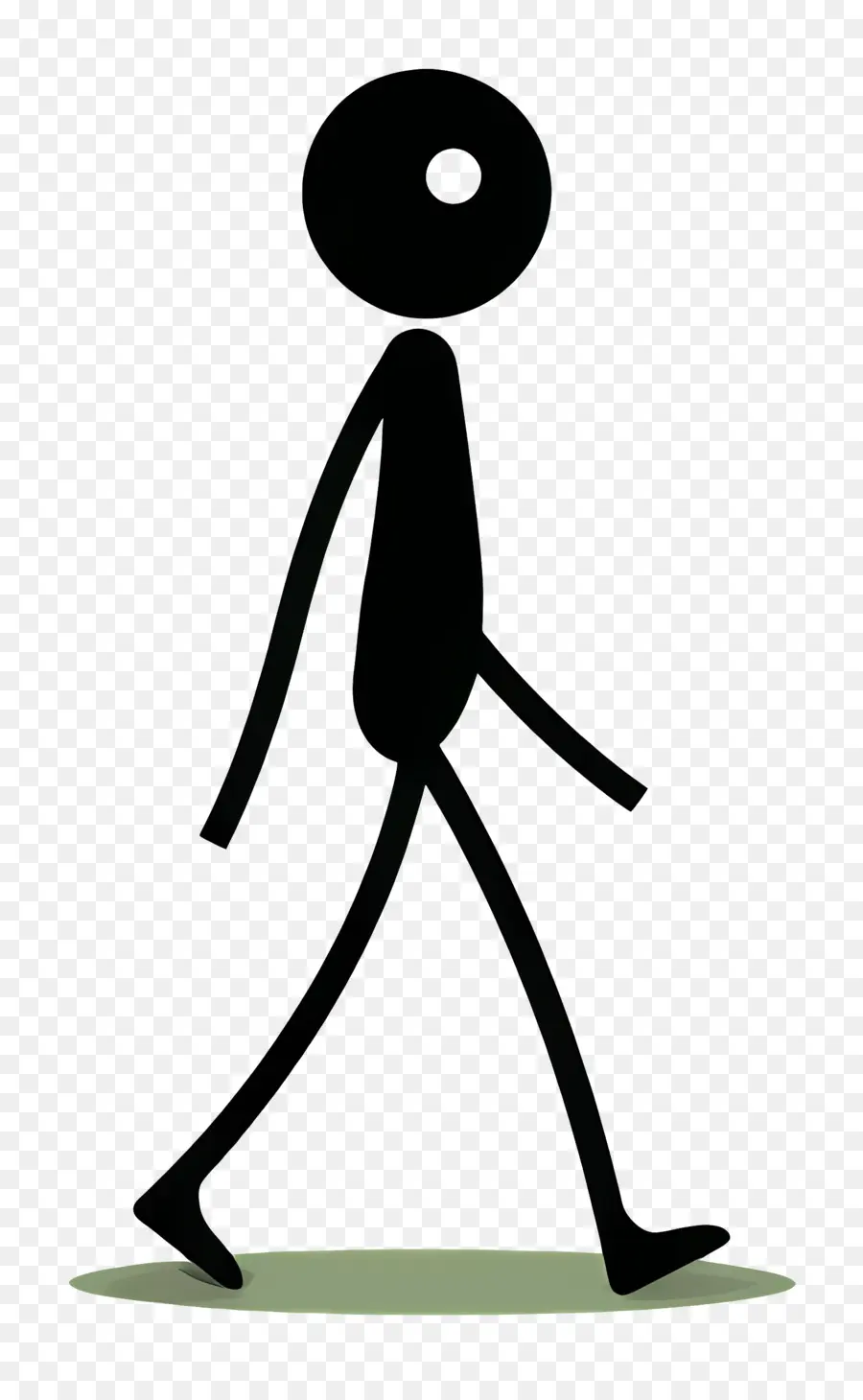 Stick Figure Walking，Figure De Bâton PNG