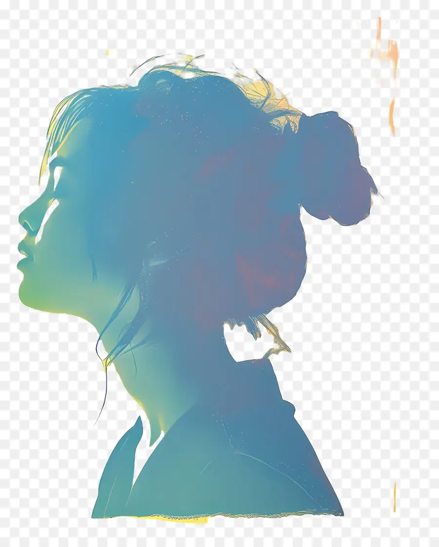 Femme Silhouette，Femme PNG