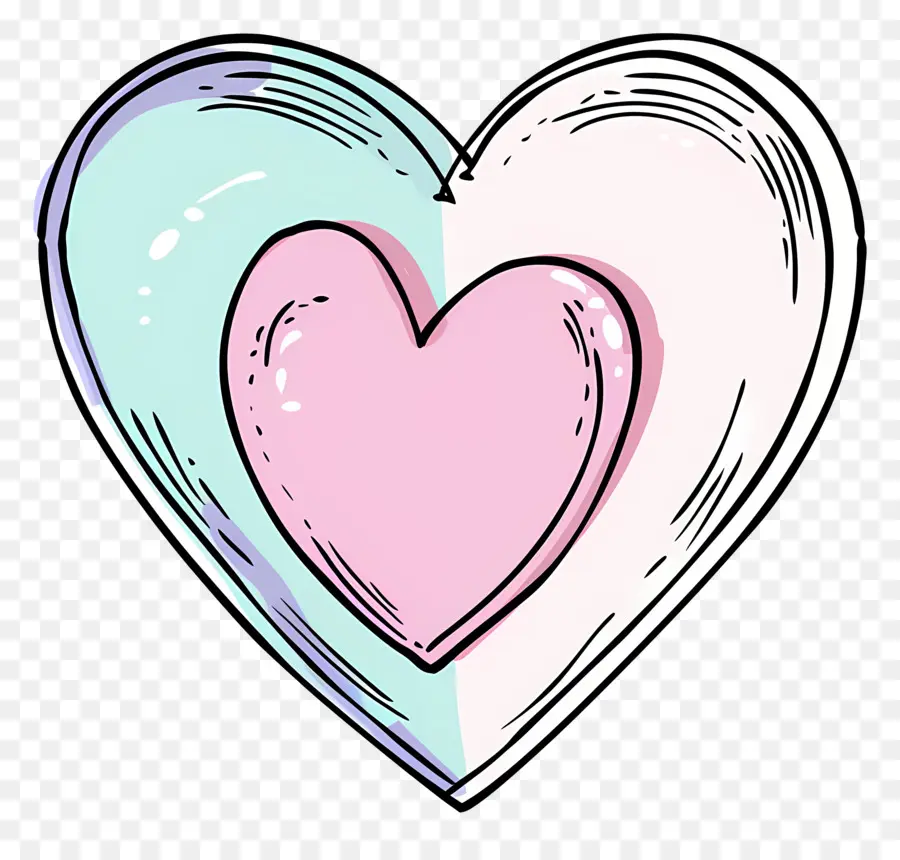 Coeur，Rose PNG