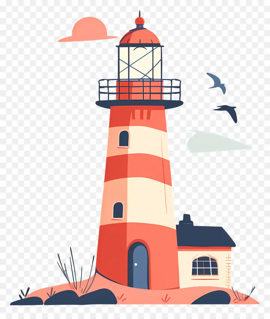 Phare，Rouge PNG