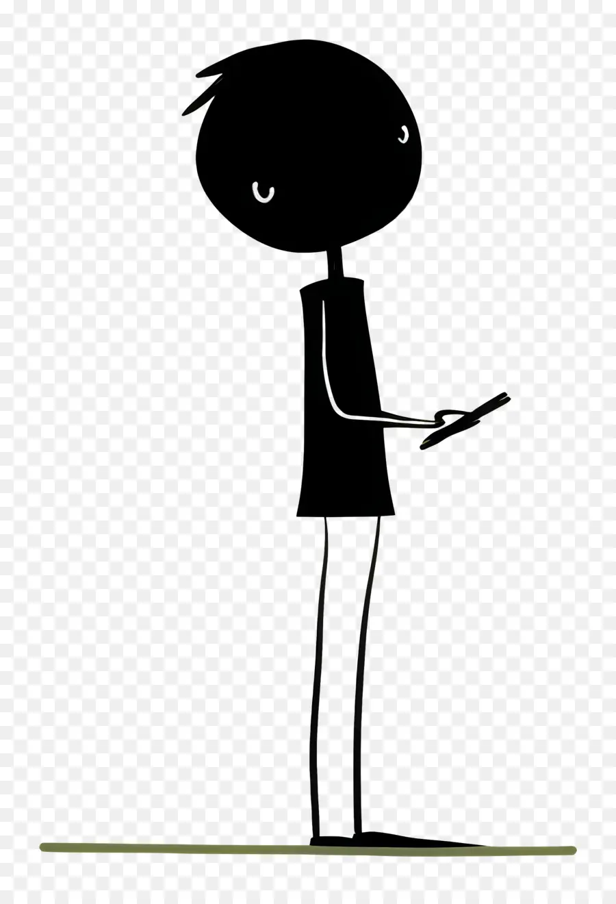 Stick Figure Fonctionne，Smartphone PNG