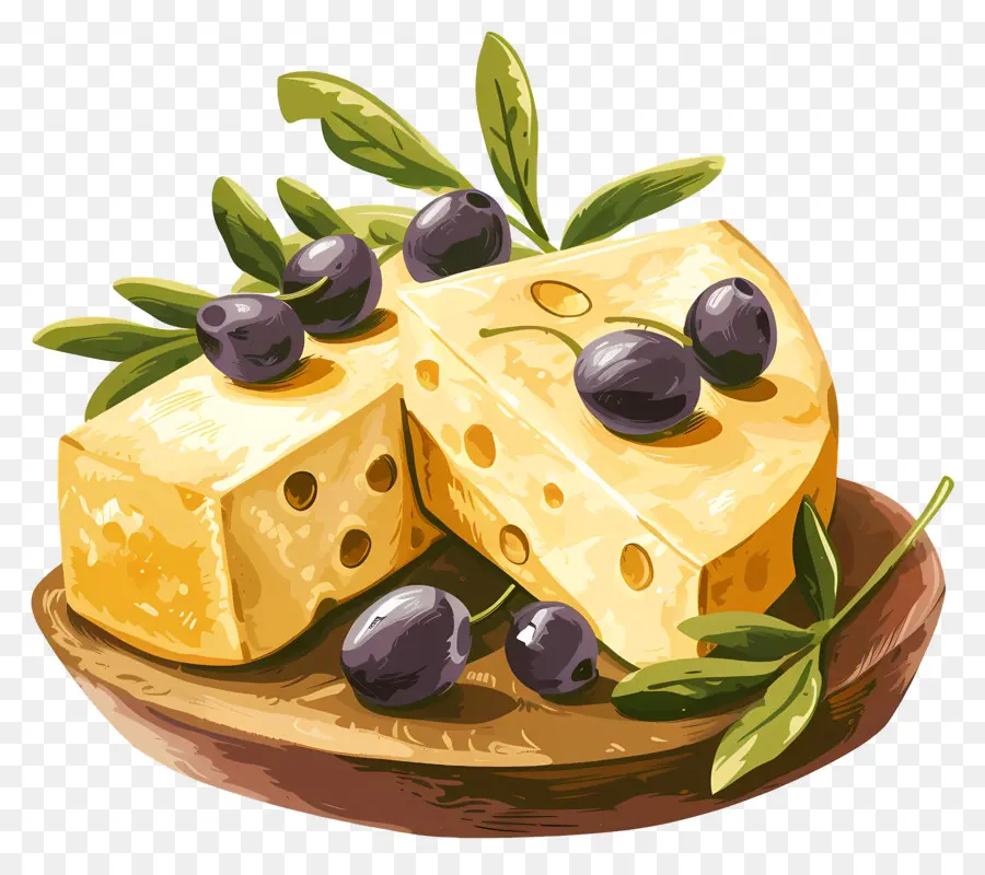 Fromage，Planche à Découper En Bois PNG