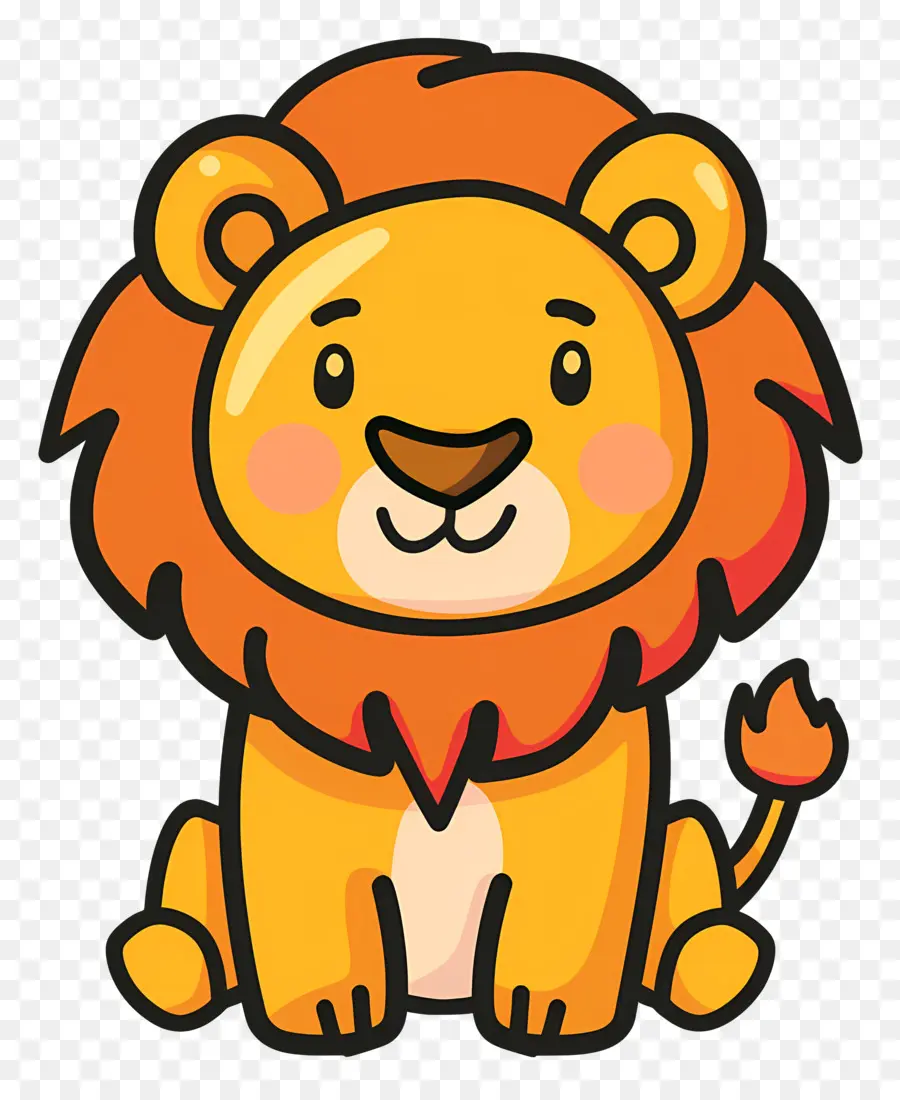 Lion，Dessin Animé Lion PNG